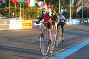 PF 1 Hour Paced The greatest distance on a penny farthing in one hour (paced, female)